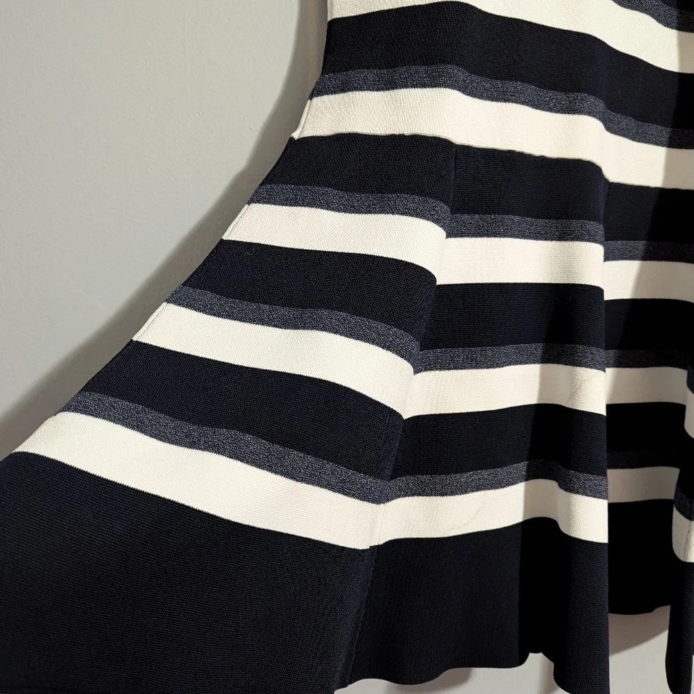 A.L.C. Huntington Striped Dress Navy & White Women's S Sailor Preppy